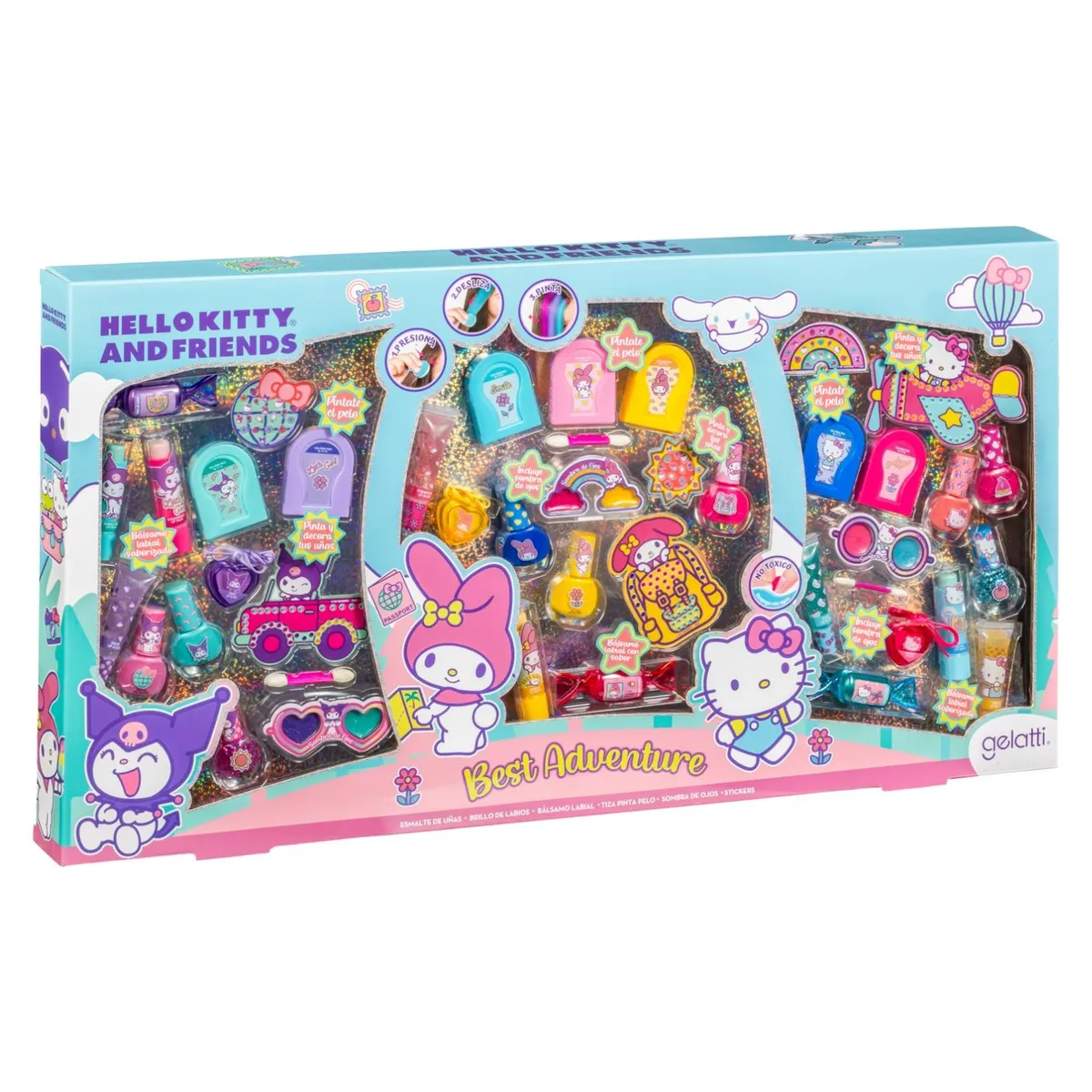 GELATTI - Estuche Maquillaje + Pinta Pelo H.Kitty Gelatti