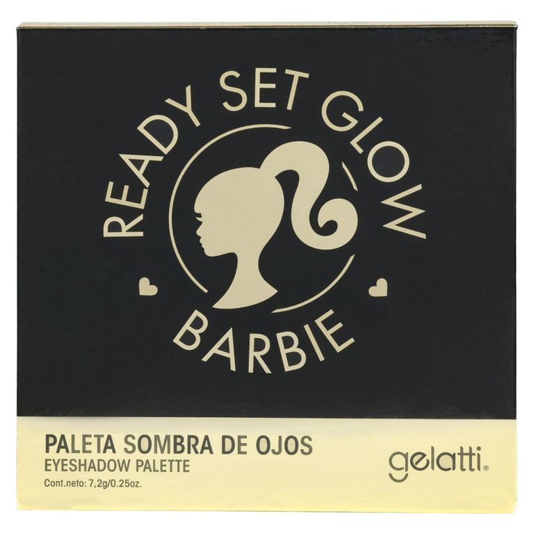 Paleta De Sombras Barbie Glam