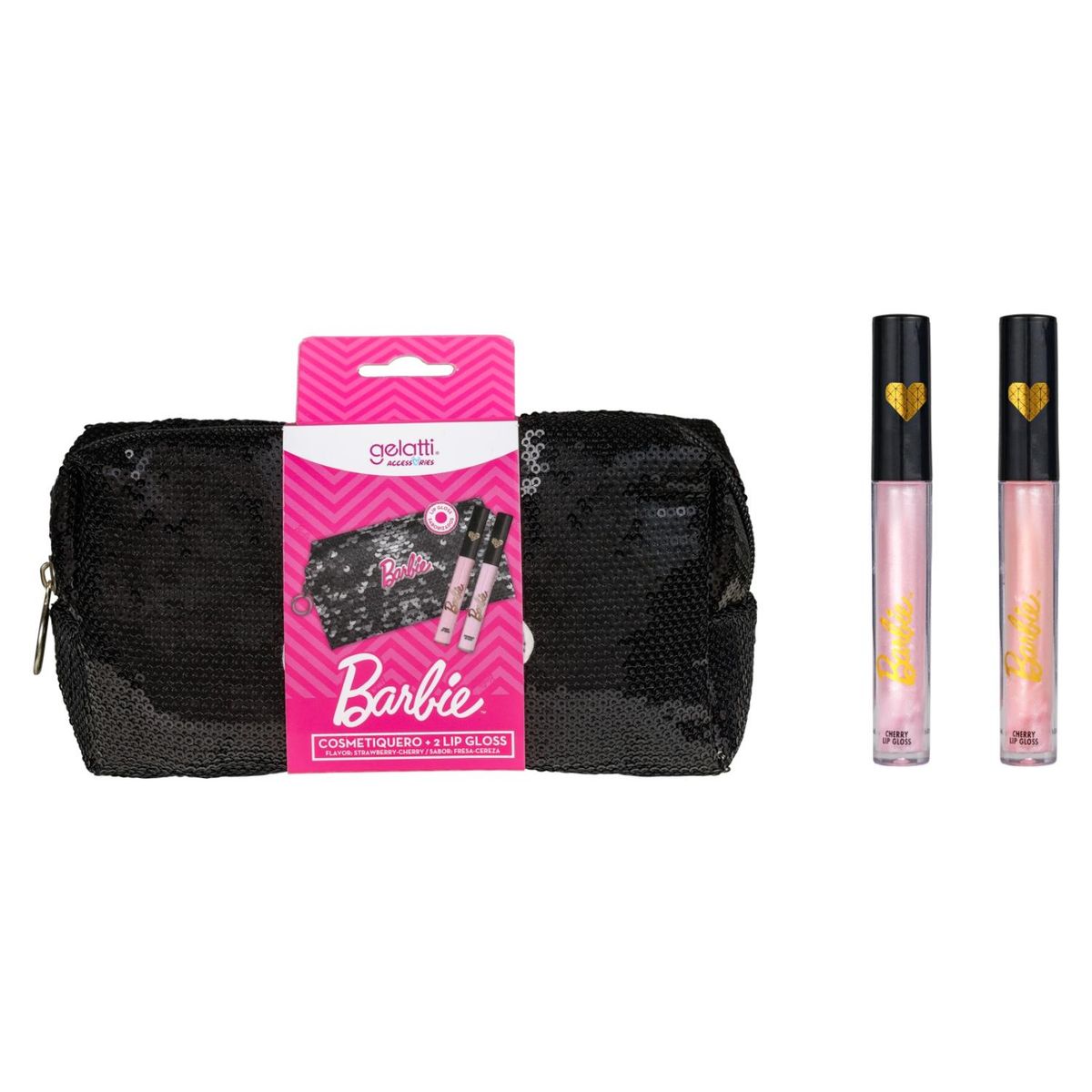 GELATTI - Cosmetico Negro. Lip Barbie Glam Gelatti