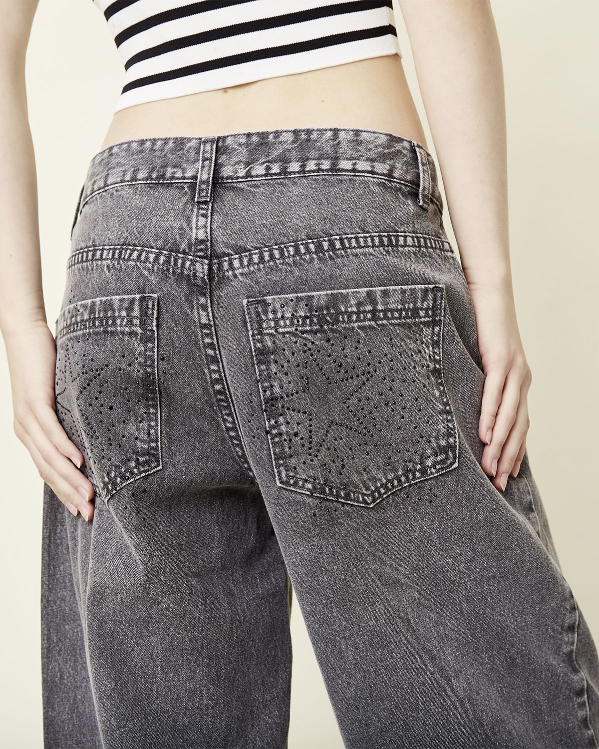 SYBILLA Jeans Baggy Algodón Mujer Sybilla