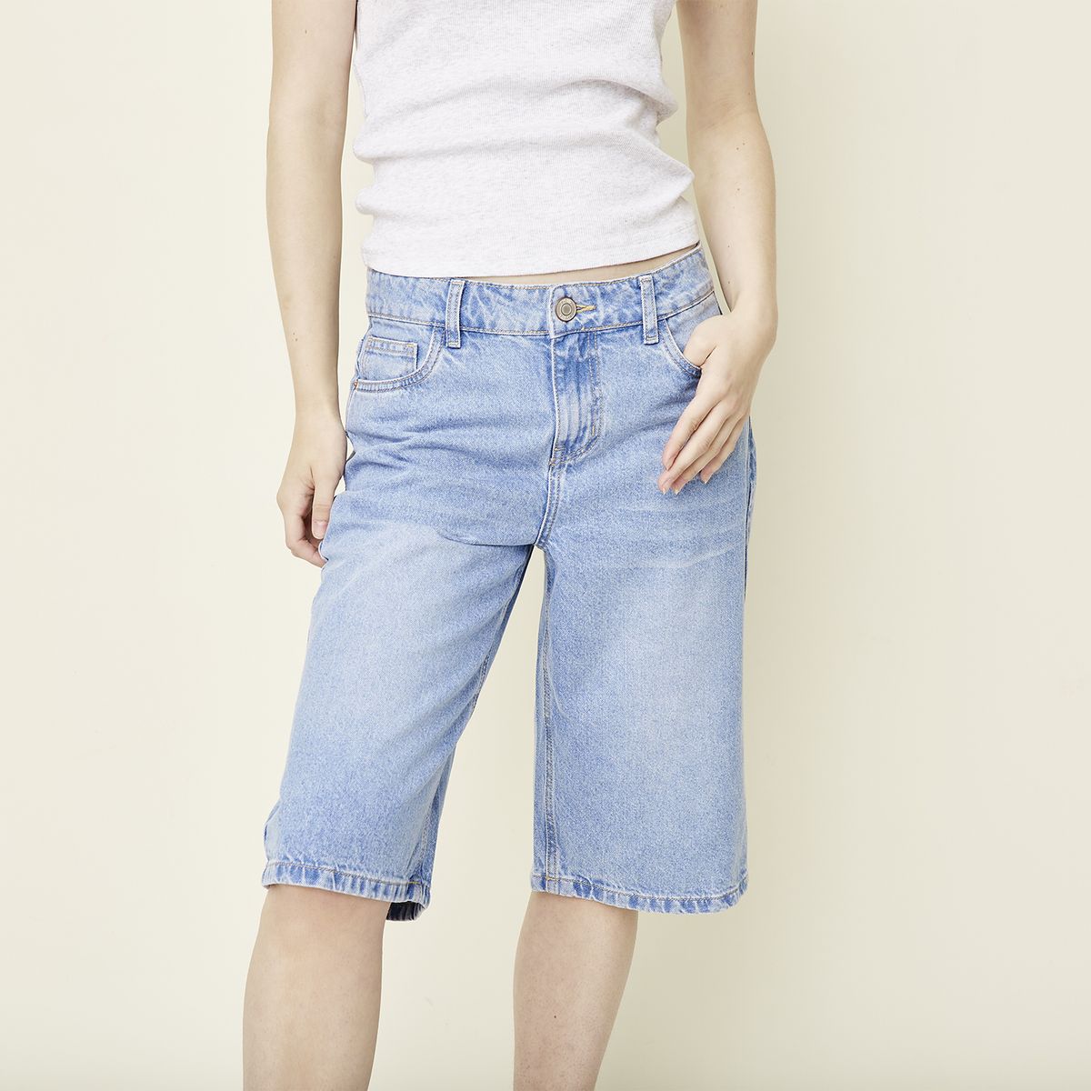 SYBILLA - Short Básico Tiro Medio Mujer Sybilla