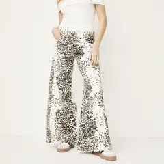 SYBILLA - Jeans Wide Leg Tiro Bajo Mujer