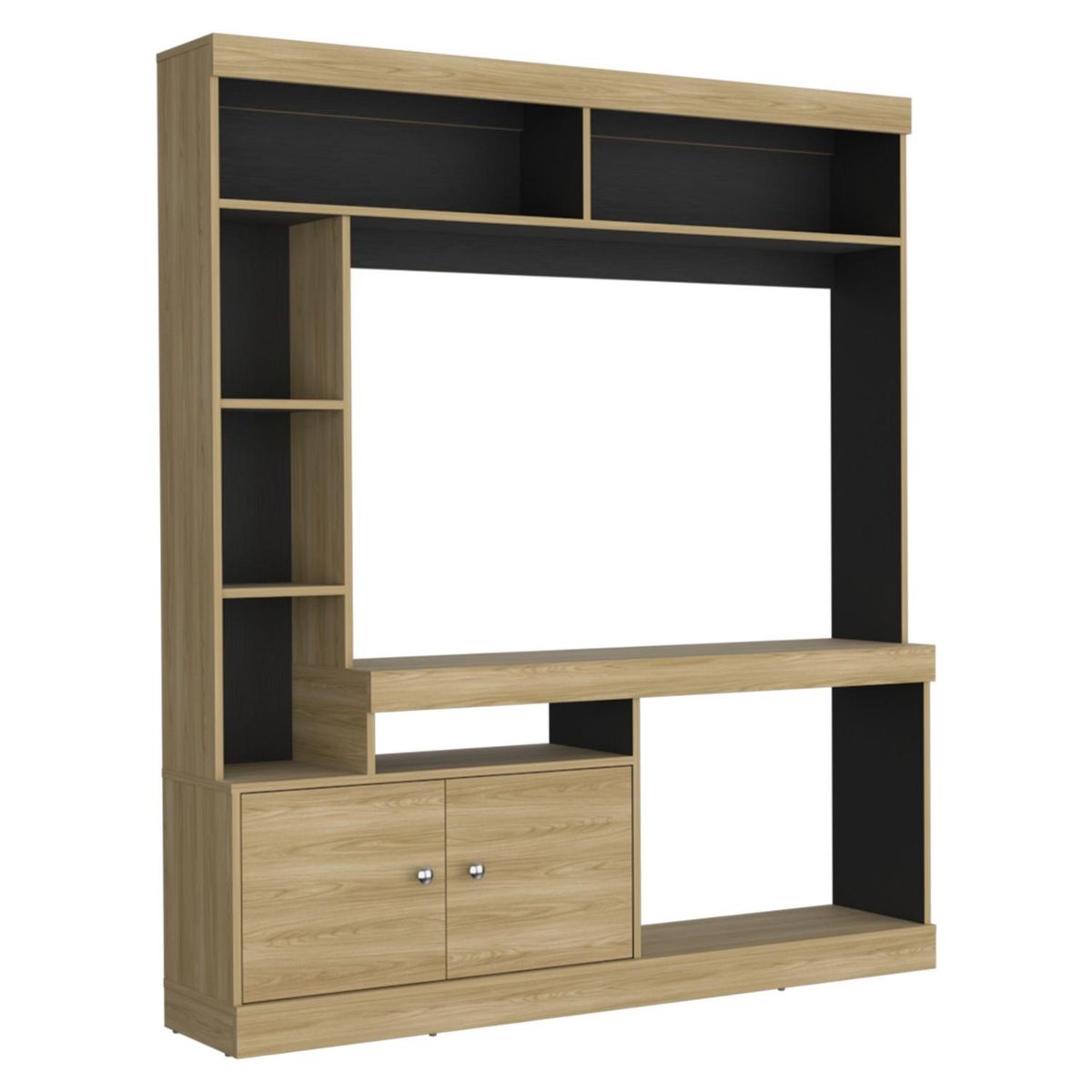 TUHOME - Estante Tv 65" Dante Fresno Y Wengue Tuhome