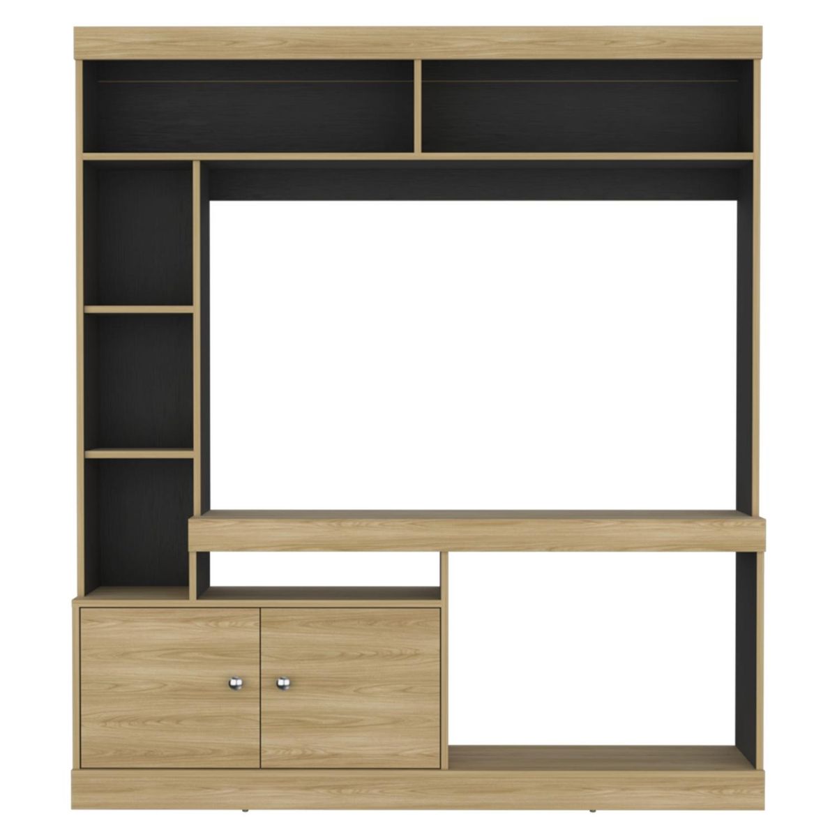 TUHOME - Estante Tv 65" Dante Fresno Y Wengue Tuhome