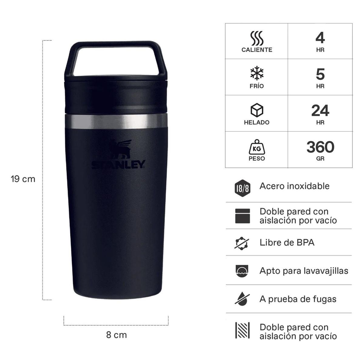 STANLEY - Termo Café 354 Ml Travel Mug Coffe To Go Stanley