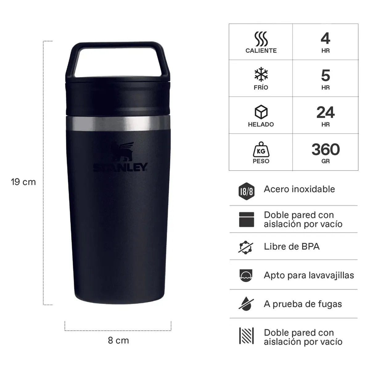 STANLEY - Termo Café 354 Ml Travel Mug Coffe To Go Stanley