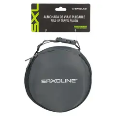 SAXOLINE - Almohada Cervical Enrollable Para Viaje Gris