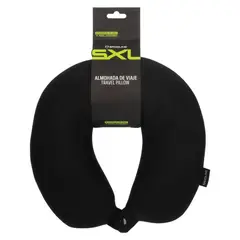 SAXOLINE - Almohada Cervical Inteligente Para Viaje Negro