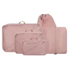 SAXOLINE - Organizadores De Equipaje Para Maletas Rosado