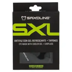 SAXOLINE - Antifaz De Viaje Para Dormir Negro