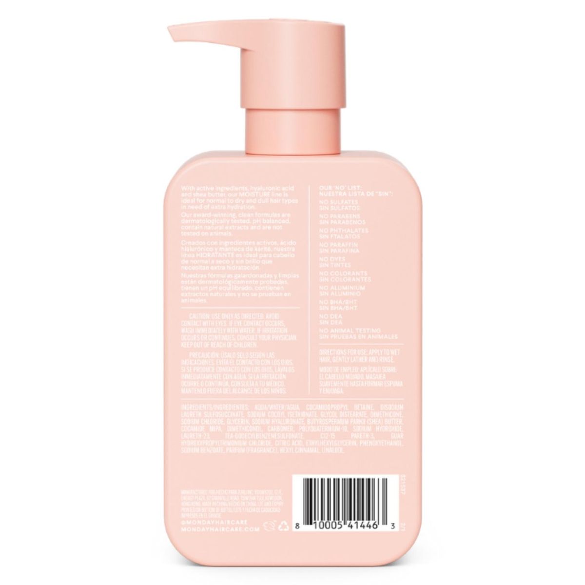 MONDAY - Shampoo nutritivo e hidratante