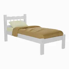 BE DESIGN - Cama 1 Plaza Berlin Blanca