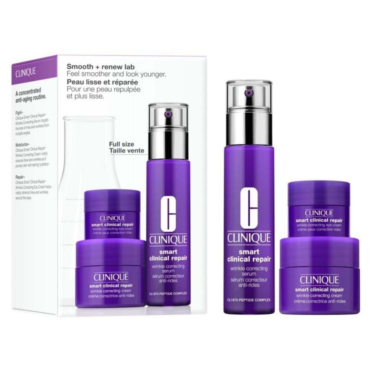 CLINIQUE - Set Rutina Antiedad De Expertos Smart Clinique