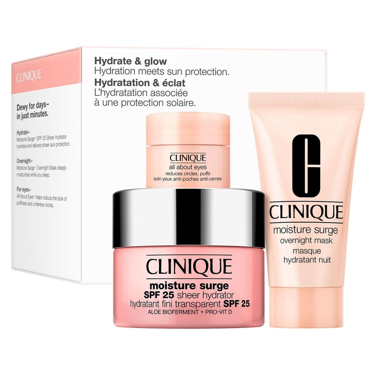 CLINIQUE - Set Hidratación Profunda Moisture Surge SPF 25 Clinique