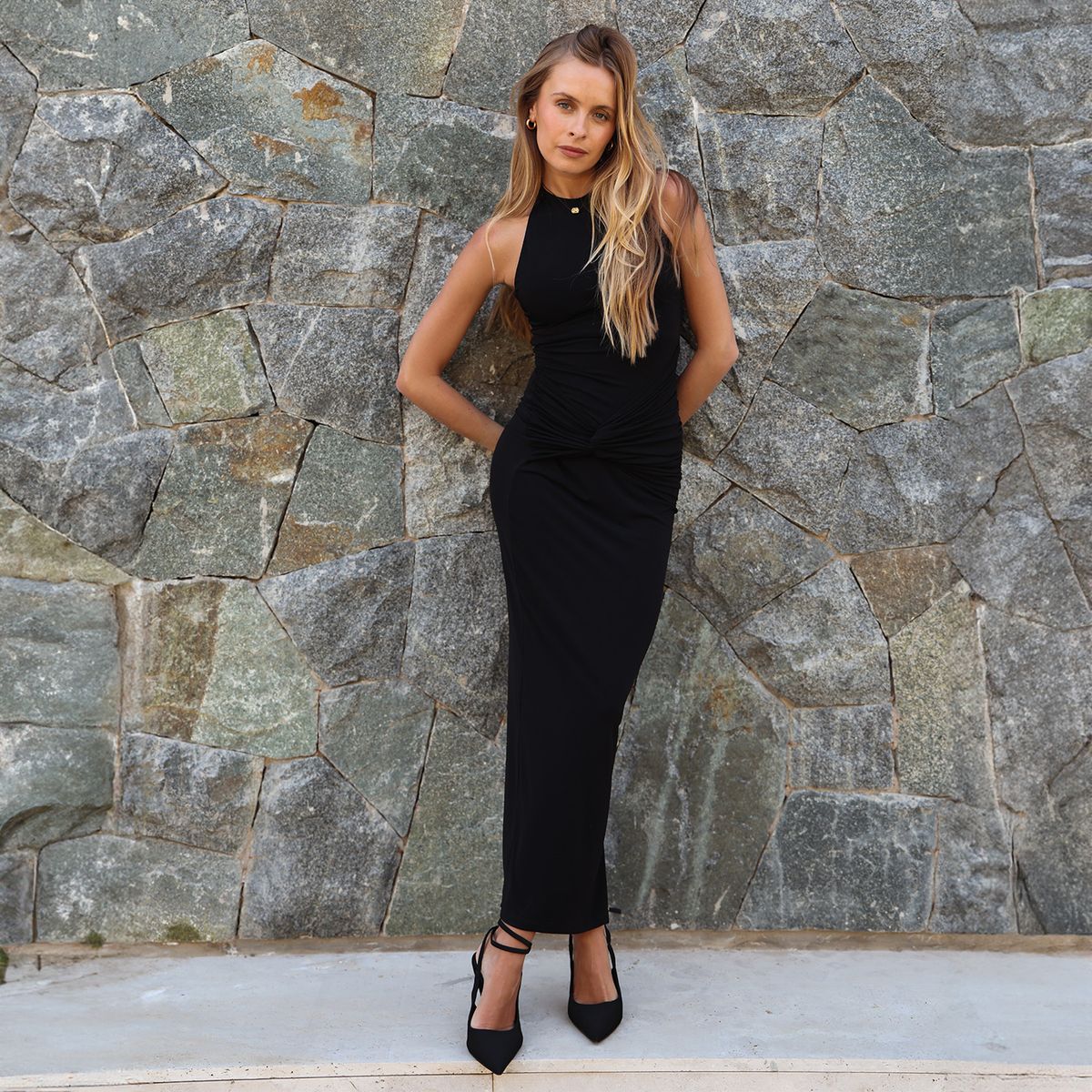 BASEMENT - Vestido Largo Basement x Paula Mekis