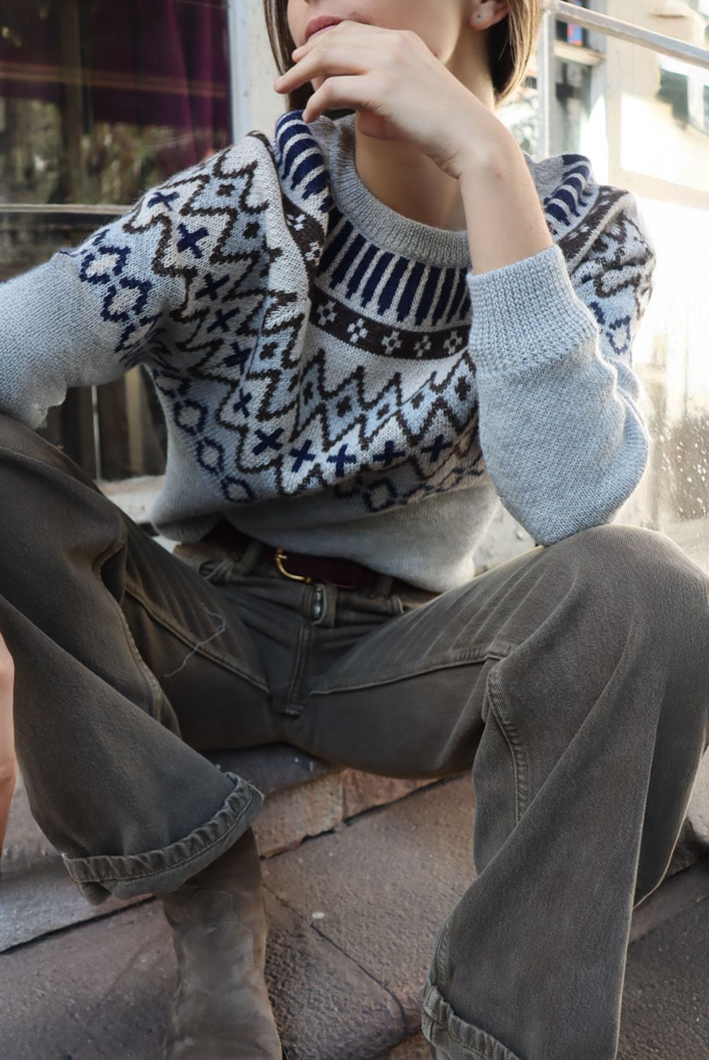 MARINA MIA - Sweater Alpaca Mujer Marina Mia