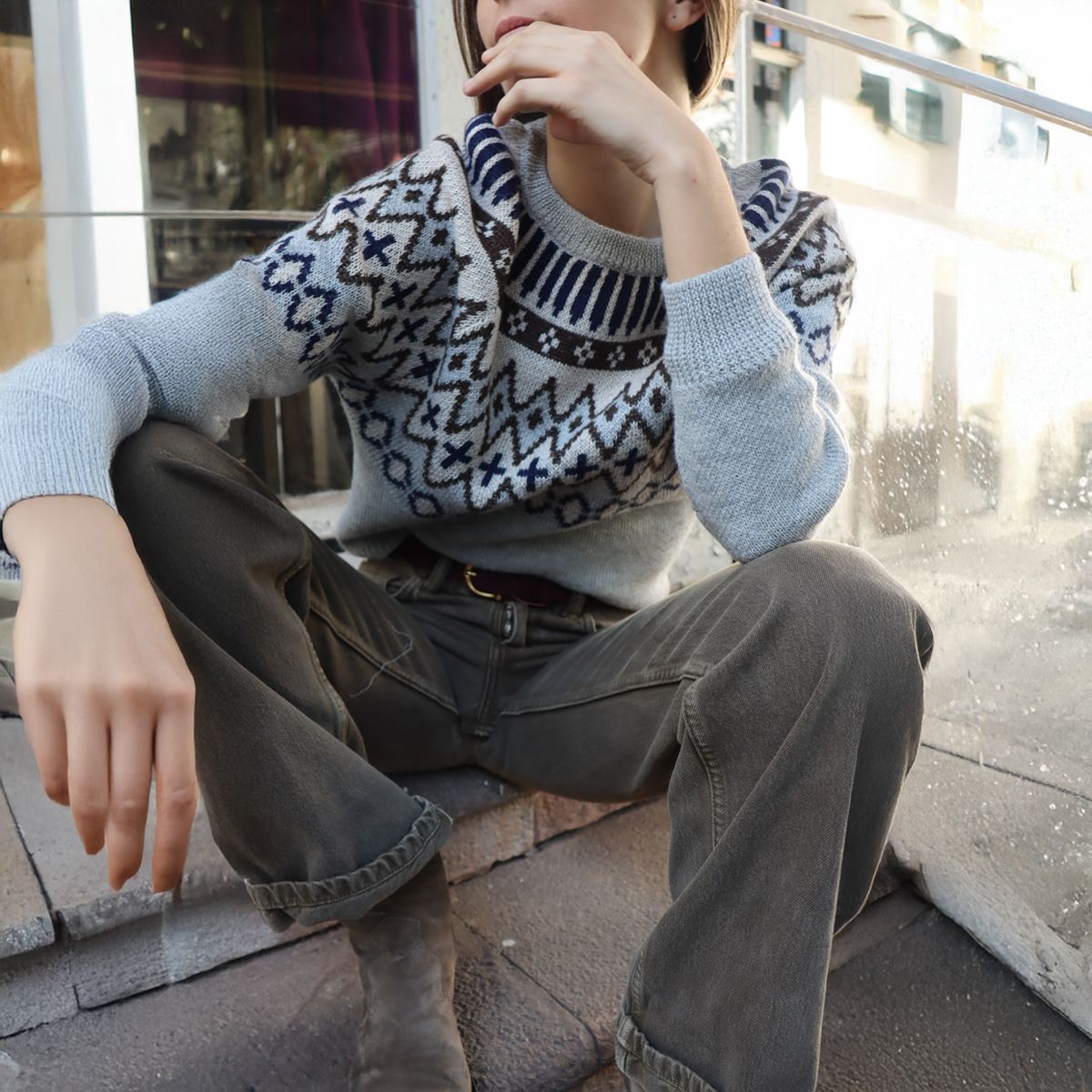 MARINA MIA - Sweater Alpaca Mujer Marina Mia