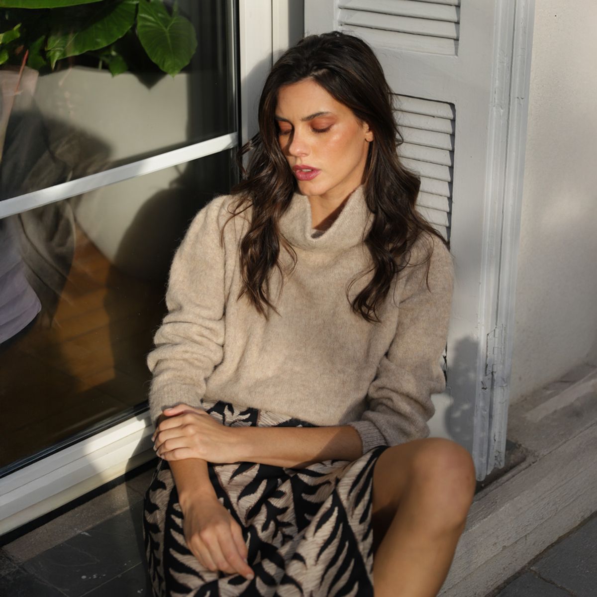 MARINA MIA - Sweater Alpaca Mujer Marina Mia