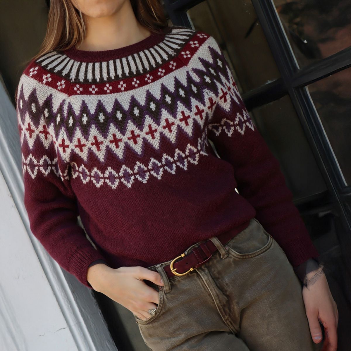 MARINA MIA - Sweater Alpaca Mujer Marina Mia