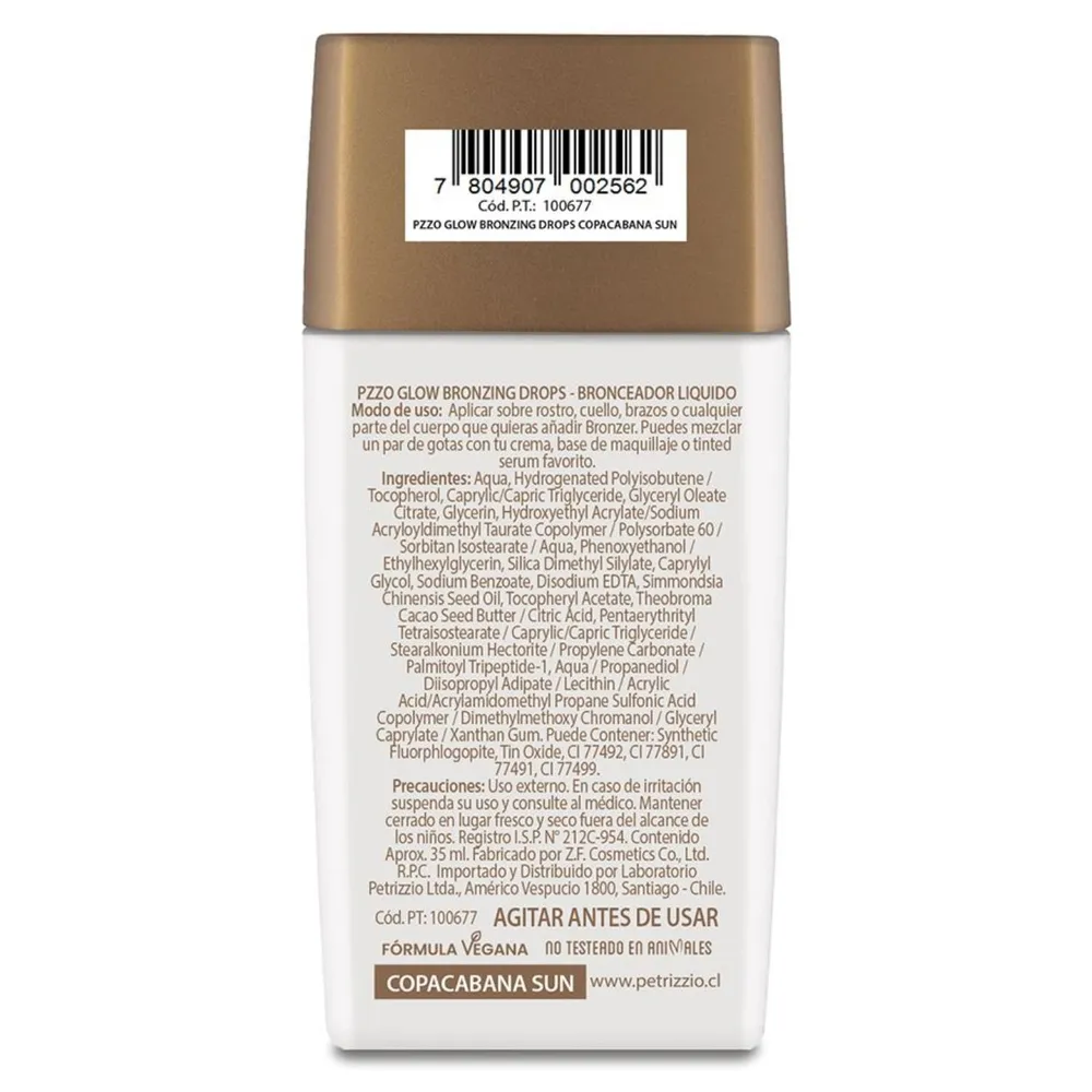 Petrizzio Glow Bronzing Drops Copacabana Sun, foto 2