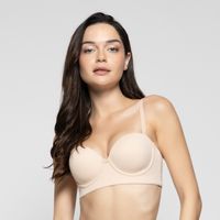 Sostén Strapless Copa C Mujer