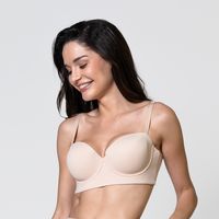 Sostén Strapless Copa B Mujer
