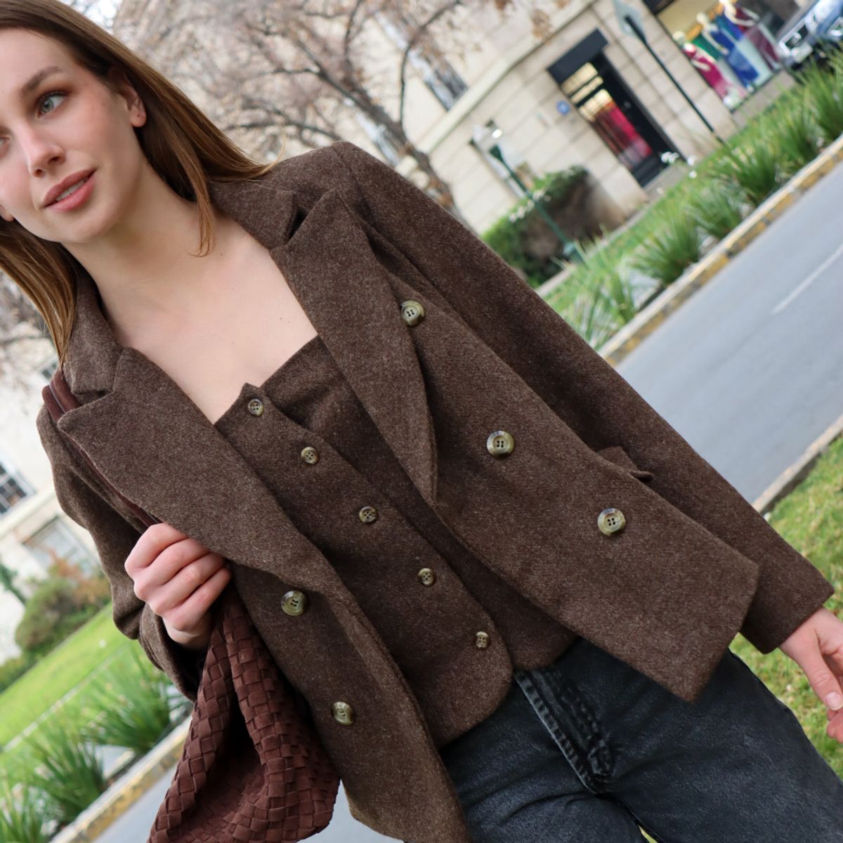 MARINA MIA - Blazer Lana Mujer Marina Mia