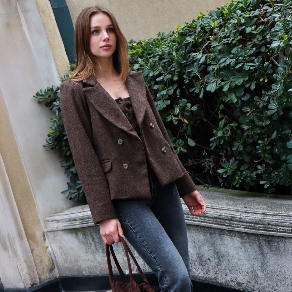 MARINA MIA - Blazer Lana Mujer Marina Mia