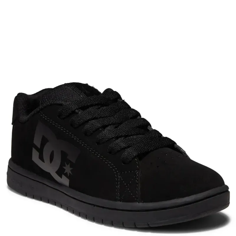 DC SHOES - Gaveler Zapatilla Urbana Niño Cuero Negro (33 a 39) Dc Shoes