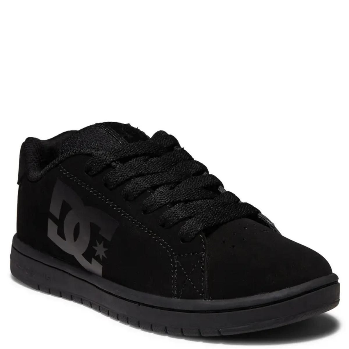 DC SHOES - Gaveler Zapatilla Urbana Niño Cuero Negro (33 a 39) Dc Shoes