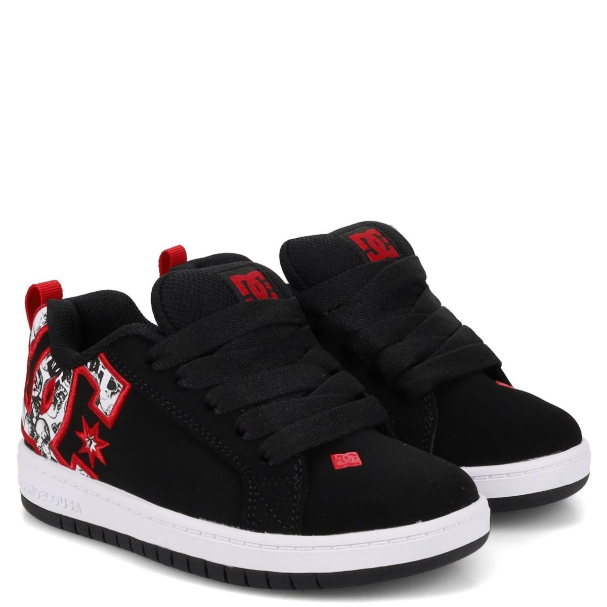 DC SHOES - Courtgraffik Zapatilla Urbana Niño Negro (33 a 39) Dc Shoes