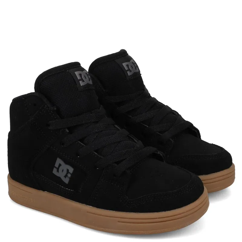 DC SHOES - Manteca Zapatilla Urbana Niño Negro (33 a 39) Dc Shoes