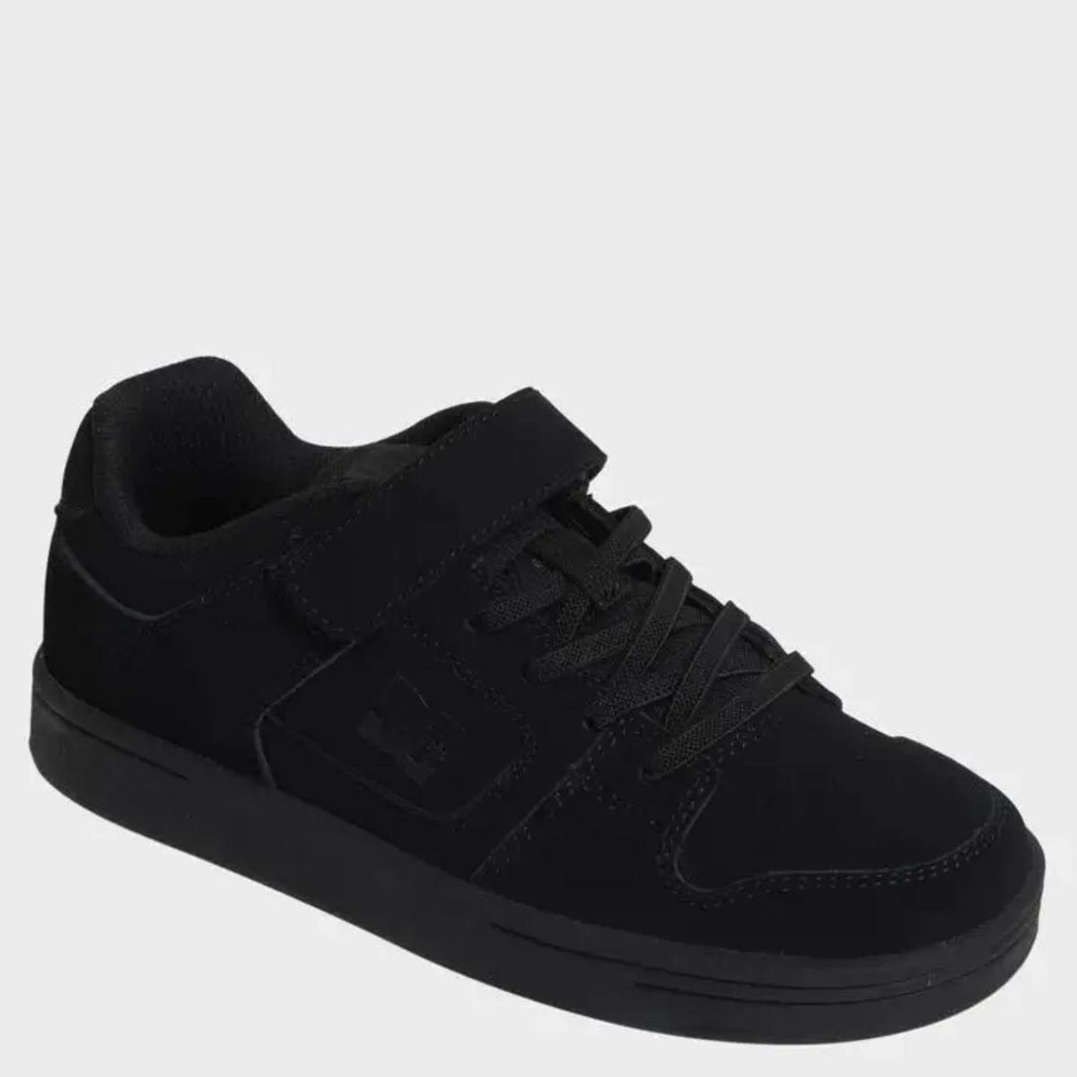 DC SHOES - Manteca4V Zapatilla Urbana Niño Cuero Negro (33 a 36.5) DC Shoes