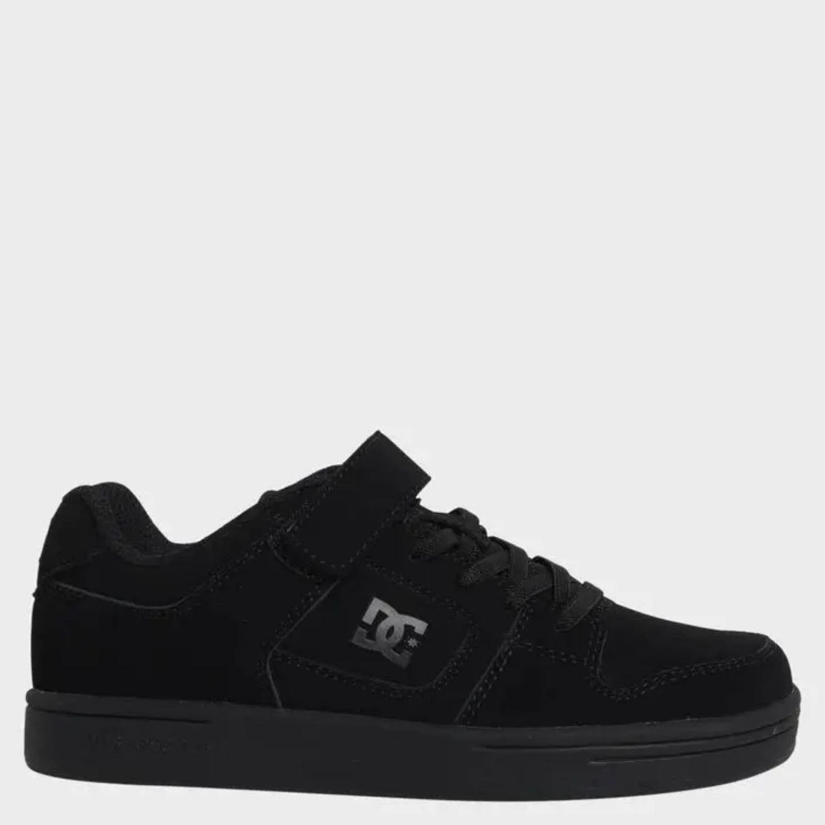 DC SHOES - Manteca4V Zapatilla Urbana Niño Cuero Negro (33 a 36.5) DC Shoes