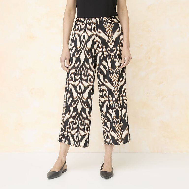 Pantalón Palazzo Tiro Alto Mujer