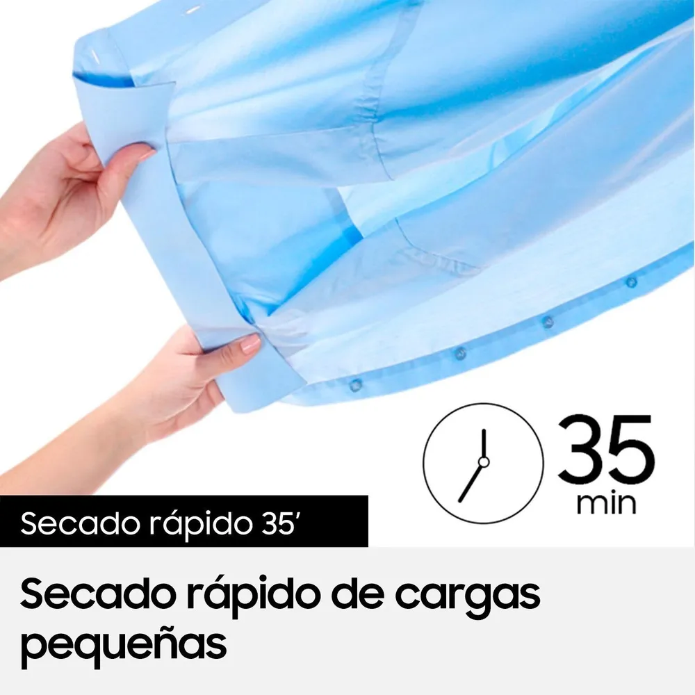 Samsung DV90CGC2A0AEZS 9 kg Blanco, foto 5