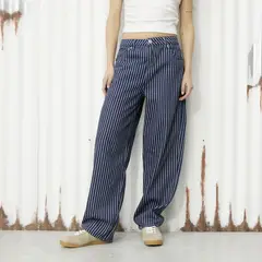 AMERICANINO - Jeans Baggy Tiro Medio Mujer