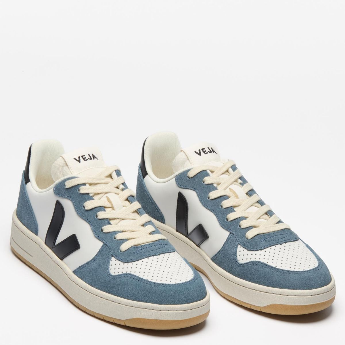 VEJA - V-10 Ex Whi Cali Zapatilla Urbana Hombre Celeste Veja