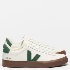 VEJA - Campo Zapatilla Urbana Hombre Cuero Blanco
