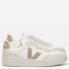 VEJA - V-90 White Tau Zapatilla Urbana Hombre Cuero Blanco