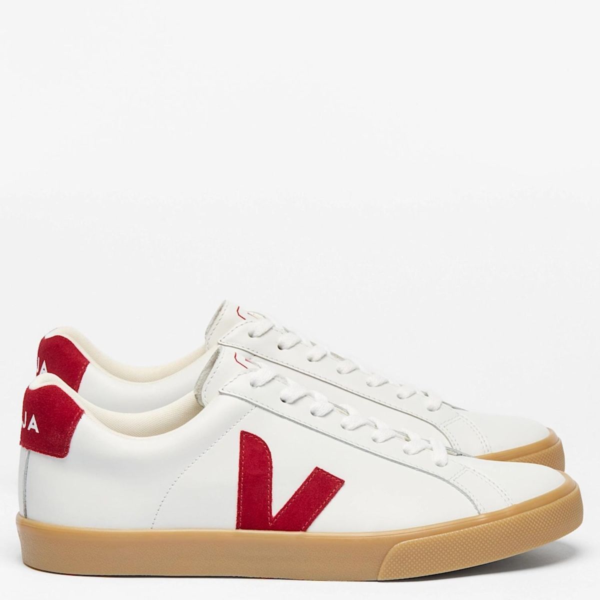 VEJA - Esplar White Zapatilla Urbana Mujer Cuero Blanco