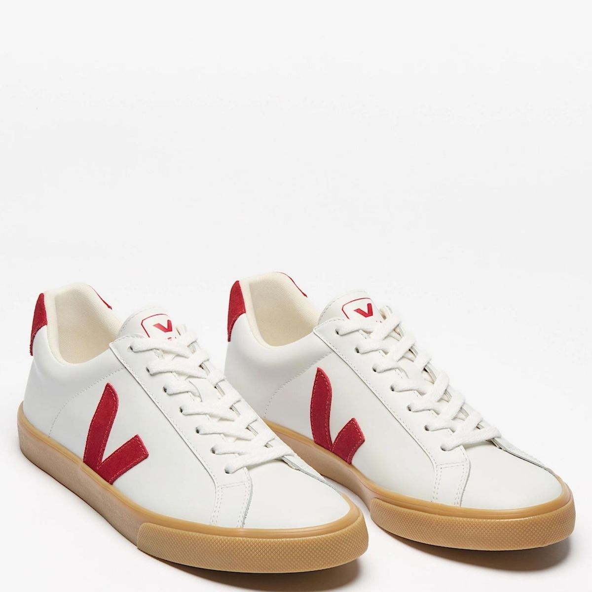 VEJA - Esplar White Zapatilla Urbana Mujer Cuero Blanco