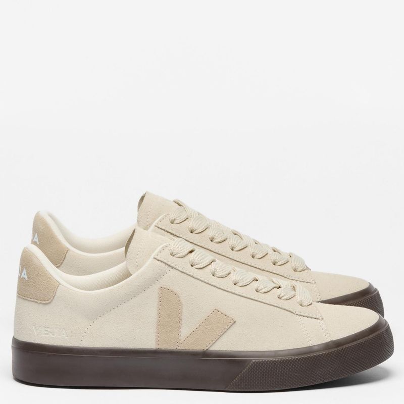 VEJA - Campo Zapatillas Urbanas Mujer Gamuza Beige Veja