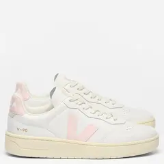 VEJA - V-90 Zapatilla Urbana Mujer Cuero Blanco