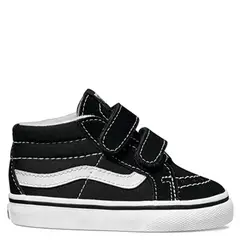 VANS - TD SK8-Mid Reissue V Zapatilla Urbana Unisex Cuero Negro (21 a 24.5)
