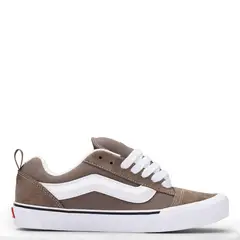 VANS - Knu Skool Zapatilla Urbana Mujer Cuero Café