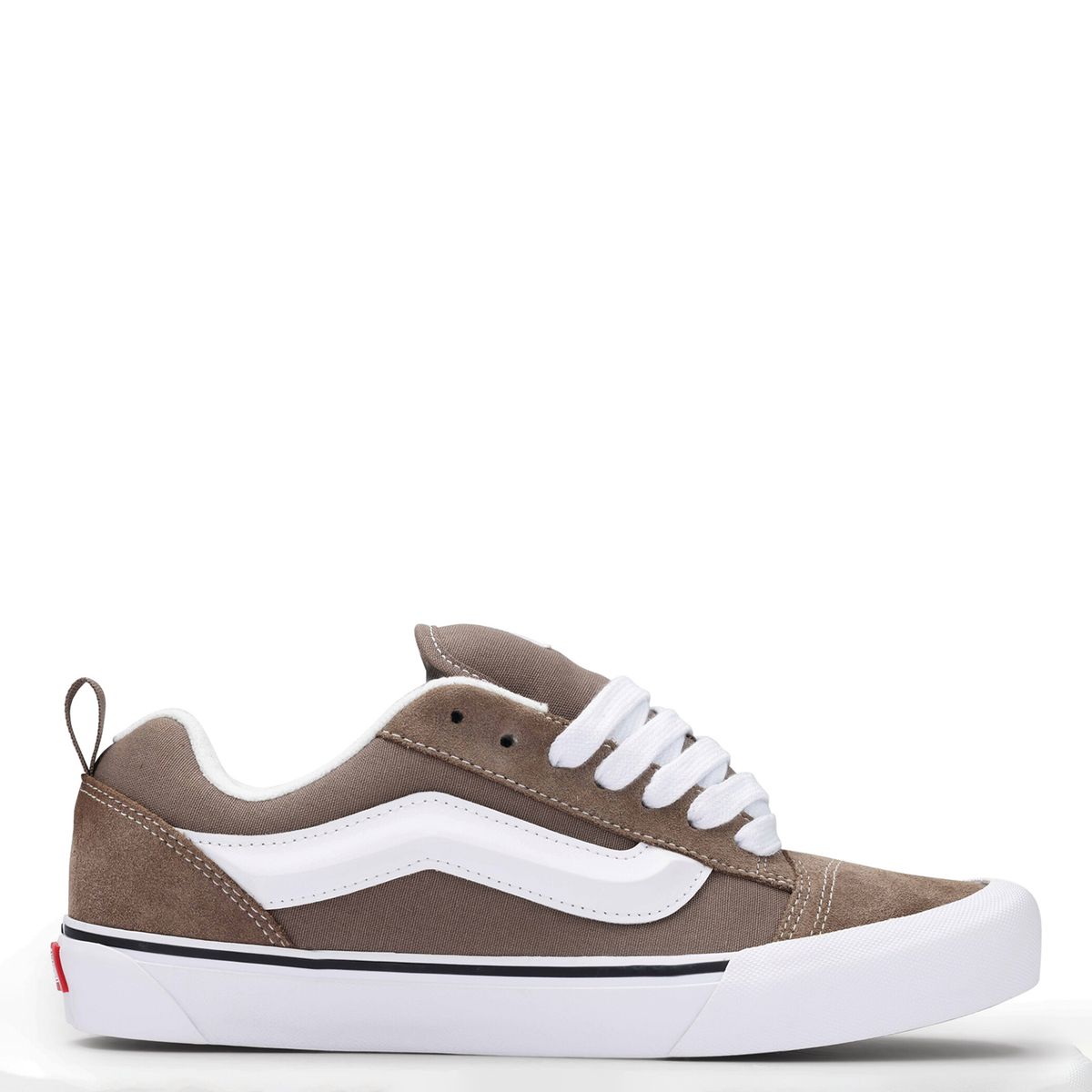 VANS - Knu Skool Zapatilla Urbana Mujer Cuero Café Vans