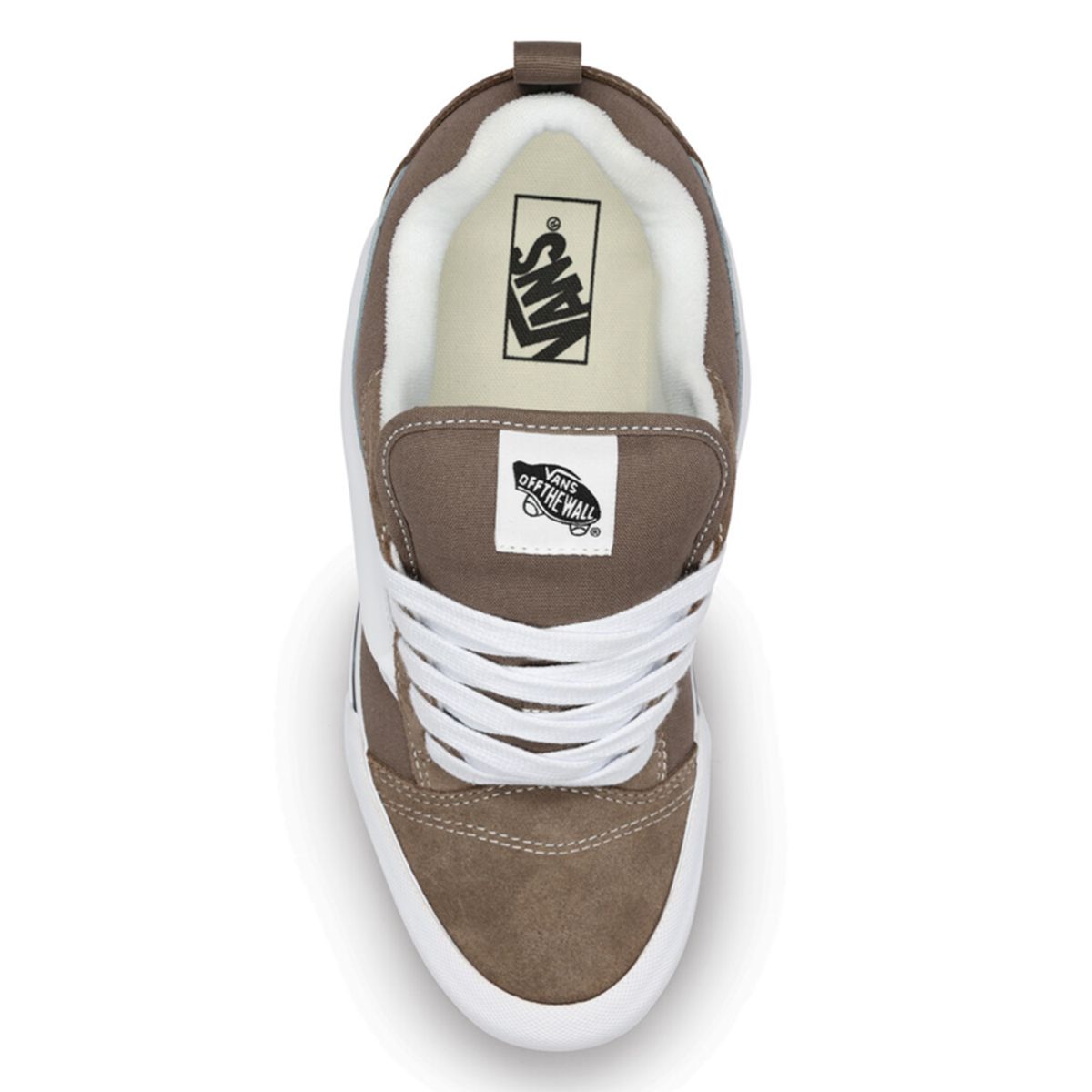 VANS - Knu Skool Zapatilla Urbana Mujer Cuero Café Vans
