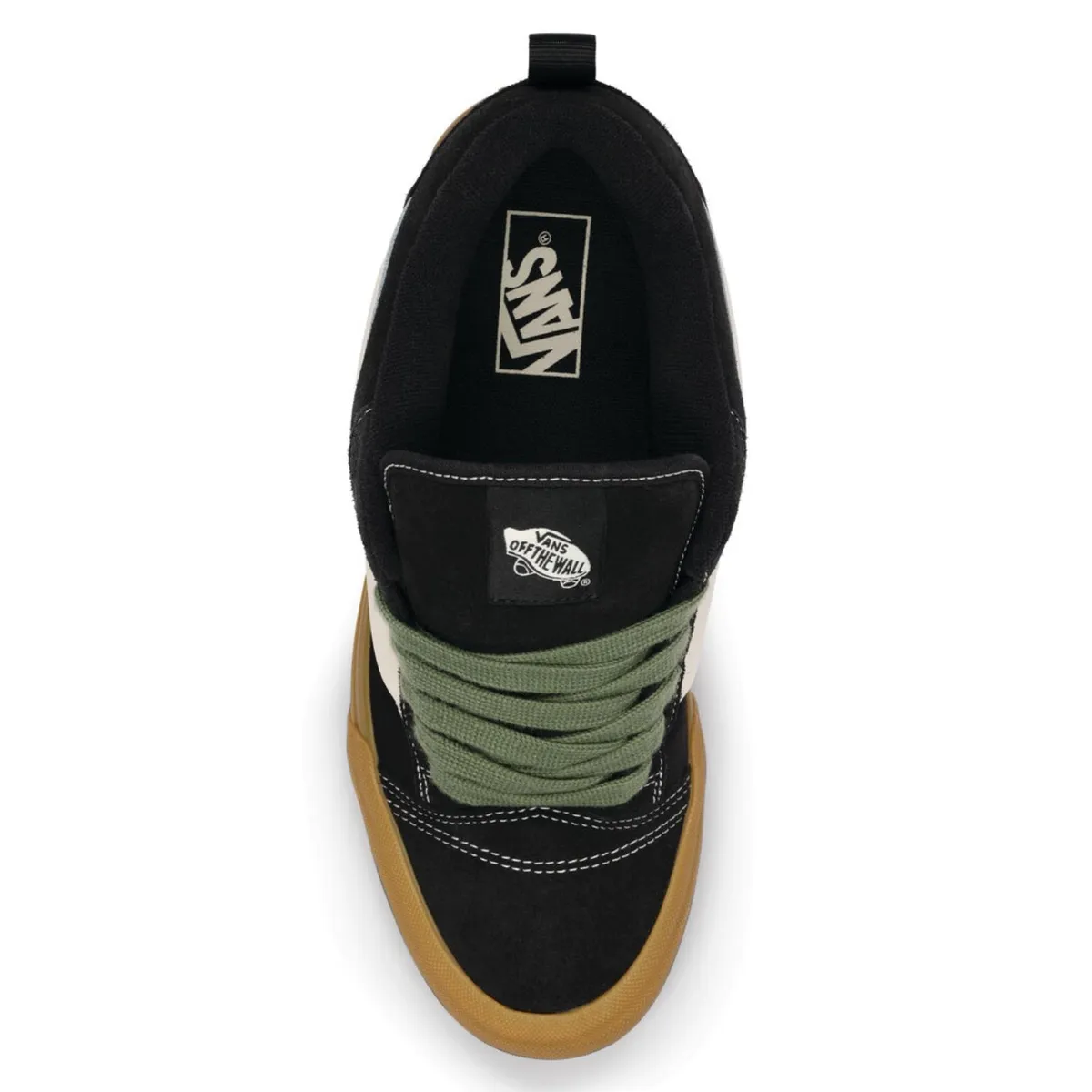 VANS - Knu Skool Zapatilla Urbana Unisex Adulto Cuero Negro Vans