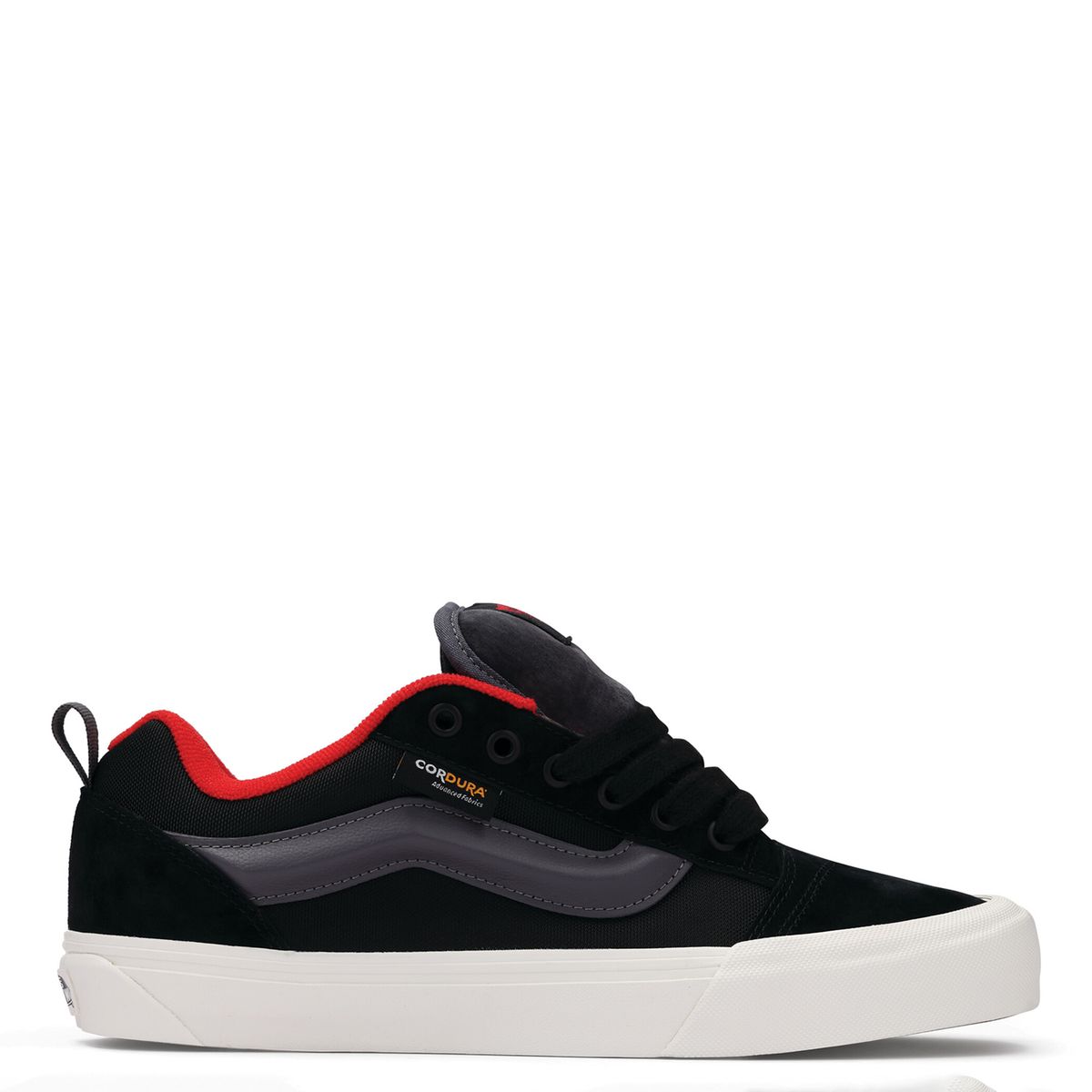 VANS - Knu Skool Zapatilla Urbana Unisex Adulto Cuero Negro Vans
